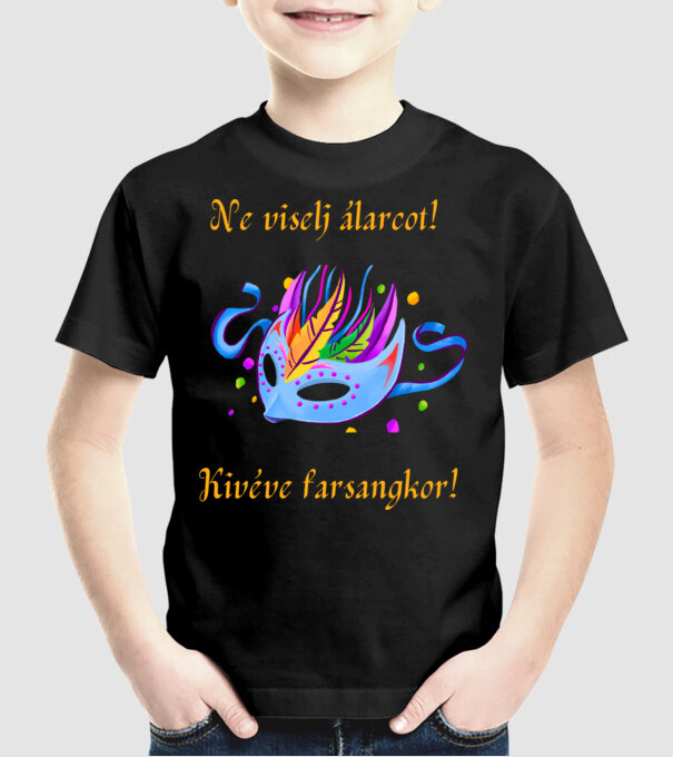  minta fekete pólón