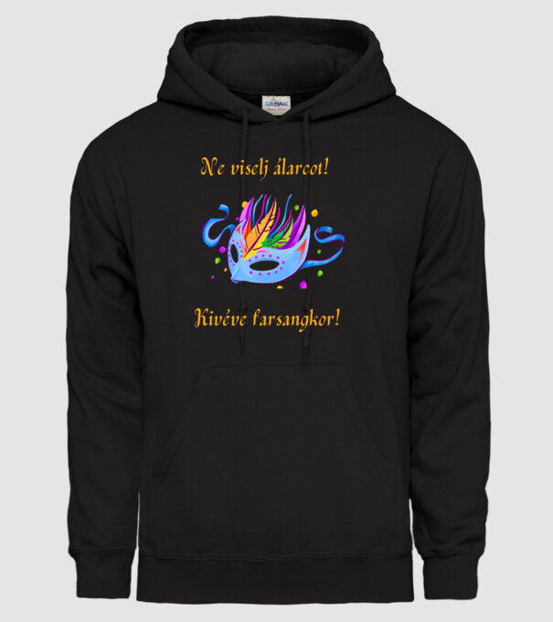  minta fekete pólón