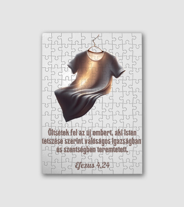  minta fehér pólón