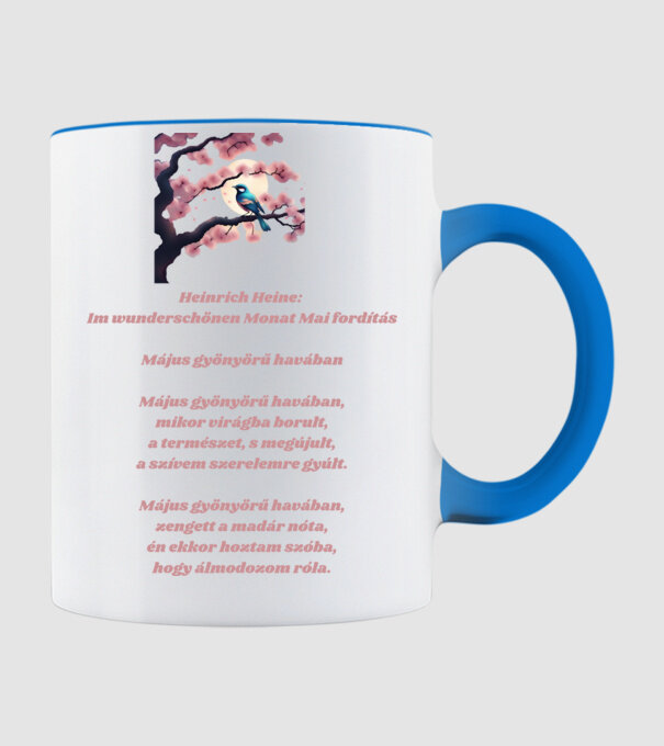  minta világoskék pólón